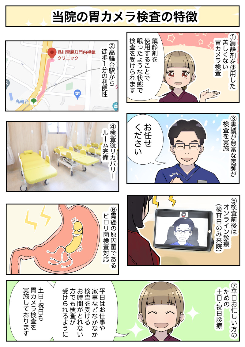 漫画でわかる胃カメラ009